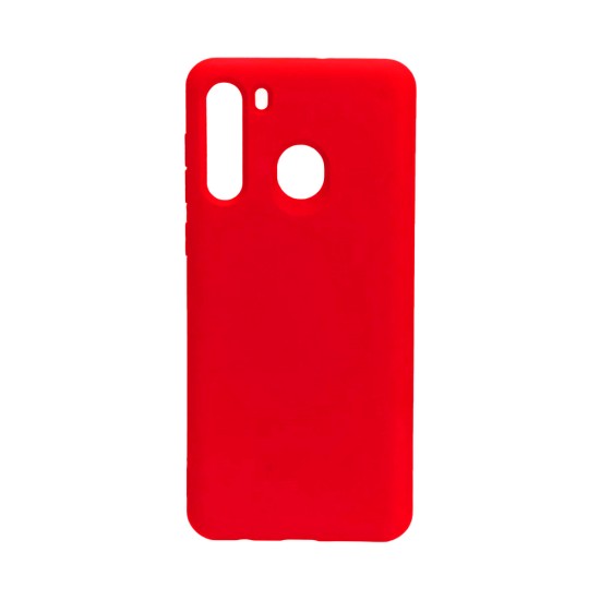 Silicone Case for Samsung Galaxy A21 Red